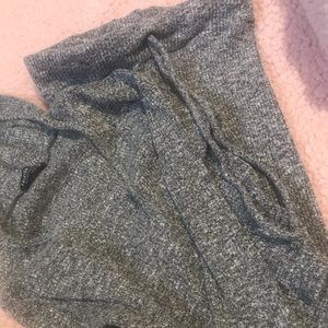 Fashion Nova cropped hoodie and leggings